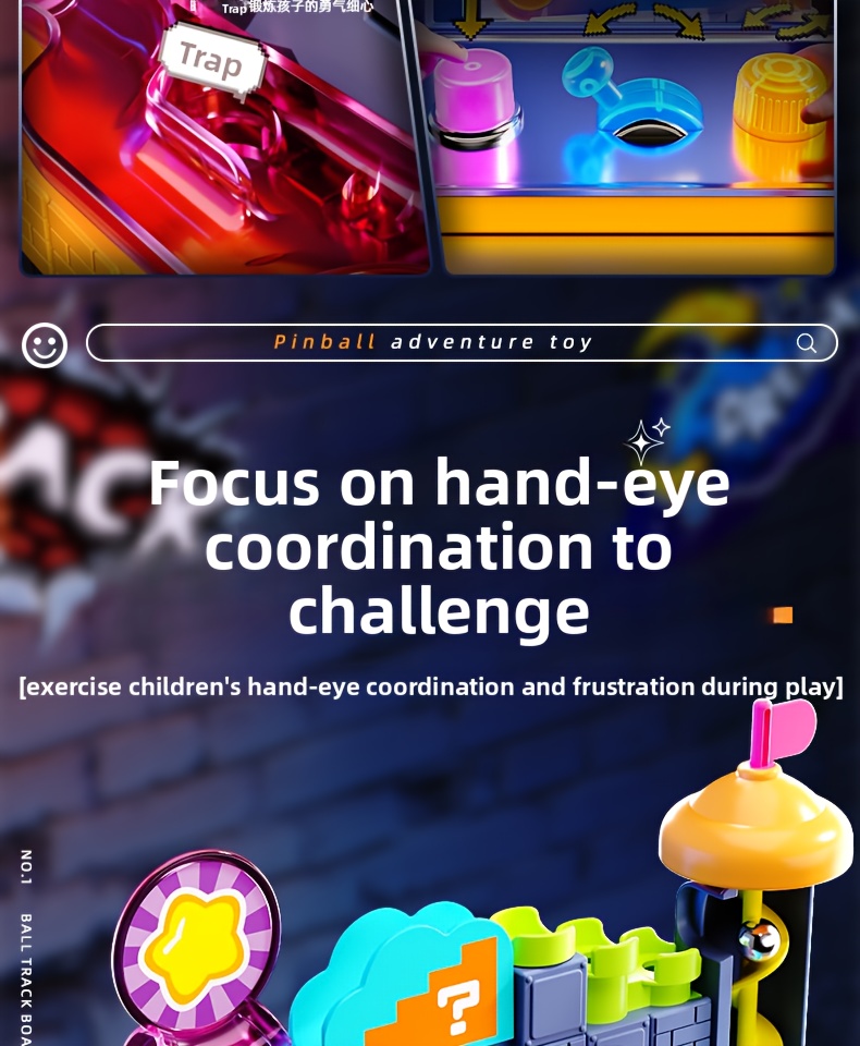 interactive game toy plastic hand eye coordination development educational desk toy for boys and girls Product details 1