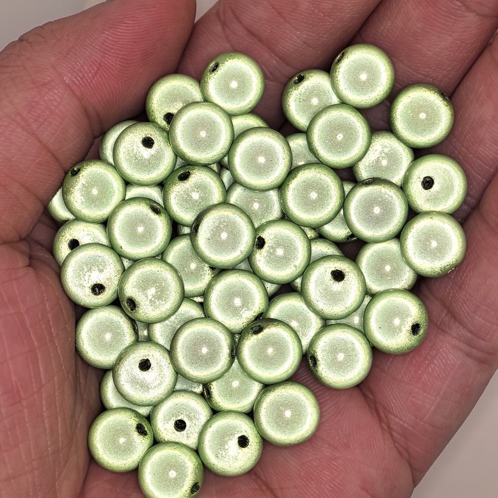 33pcs Y2k Style Laser Reflective Beads For Diy Bracelets, Necklaces, And Earrings