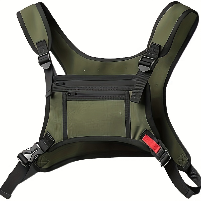 A Versatile, And Durable Chest Bag Designed for Outdoor Activities Like Running, Cycling, And Mountaineering