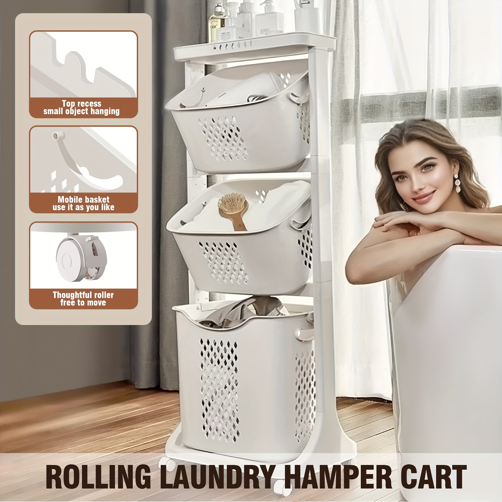 laundry basket for small bathroom