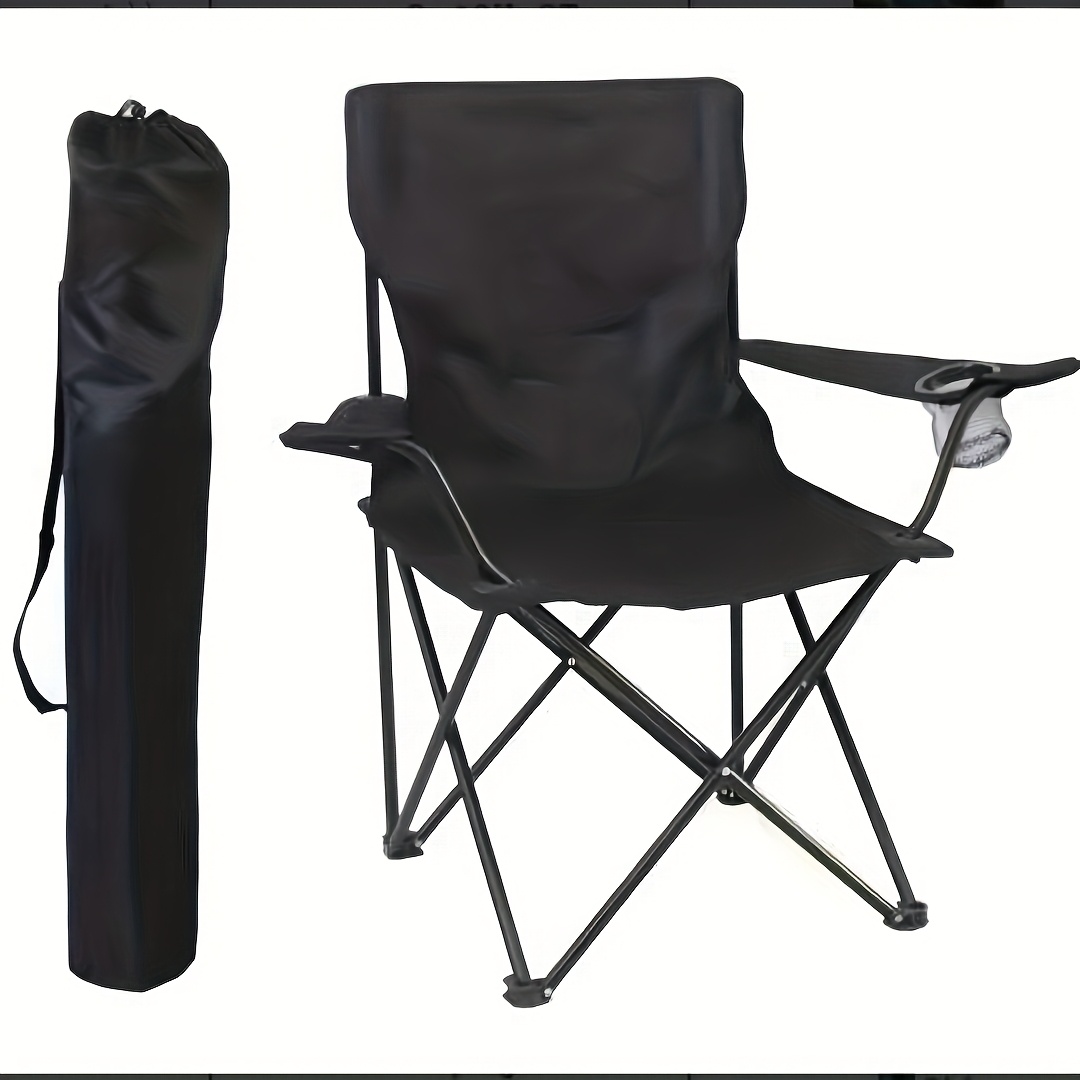 TEMU Extra-large Garden Folding Chair/ Fishing Chair/ Outdoor Chair/ Folding Type/ High Strength/ Large Lawn Chair/ Portable/ Supporting Force 400 /