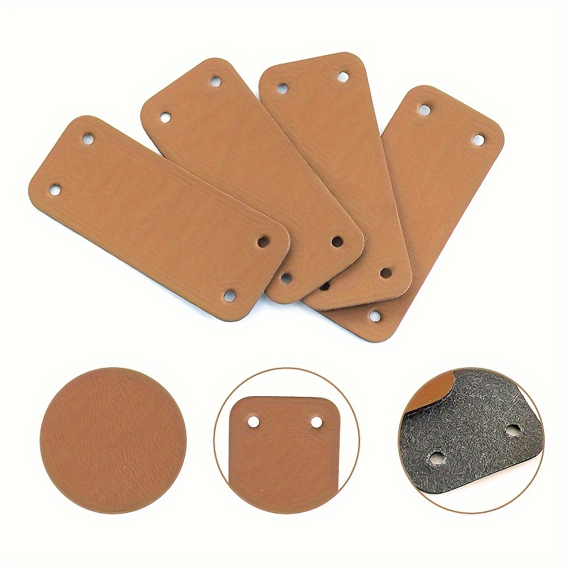 

Value Pack 100pcs Set Leather Sign With Hole Leather Box Bag Handmade Leather Sign Hat Sign Diy Handmade