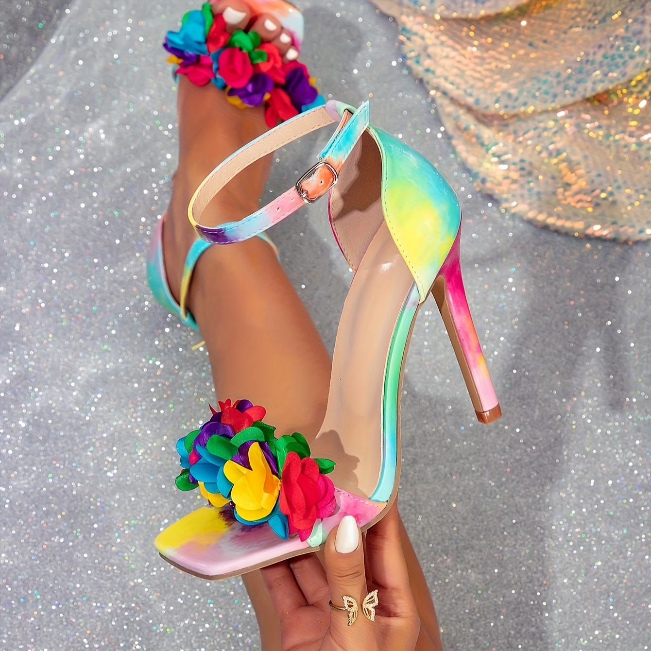 élégants à bout motif papillon Temu Switzerland