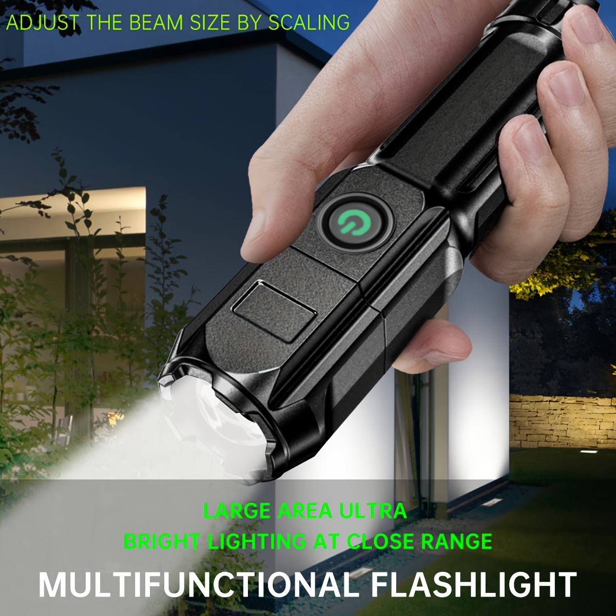 5.11 tactical rechargeable flashlight 5.11 Tactical 12" TPT R7 Recharageable Batttery Professional Black Bod   Atlantic Knife Company