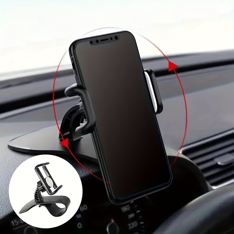 dolwao 1pc universal car phone holder     dashboard   for iphone   xiaomi oppo for       abs   no battery needed details 3