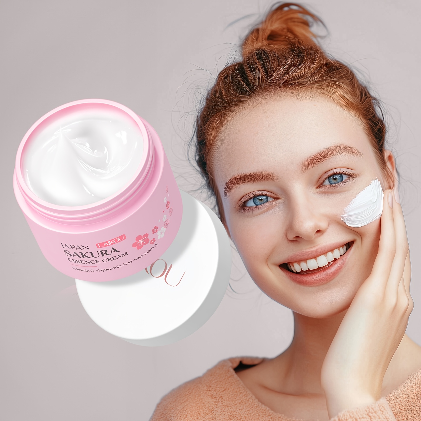japan sakura skincare set 5pcs travel kit cleanser - Temu