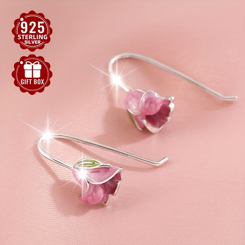 

A Pair Of Fashionable 925 Sterling Silver Earrings For Women (total Weight Approximately 1.84g) Suitable For Daily Commuting, Travel, Activities, , And Parties, Gifting.