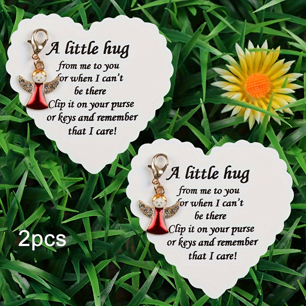 1pc/2pcs, Women's Keychain, Christmas Day Keychain Present, Ideal Gift For Girlfriend Or Mother, Top Christmas Gift For , Unique Christmas Present, Made Of Alloy