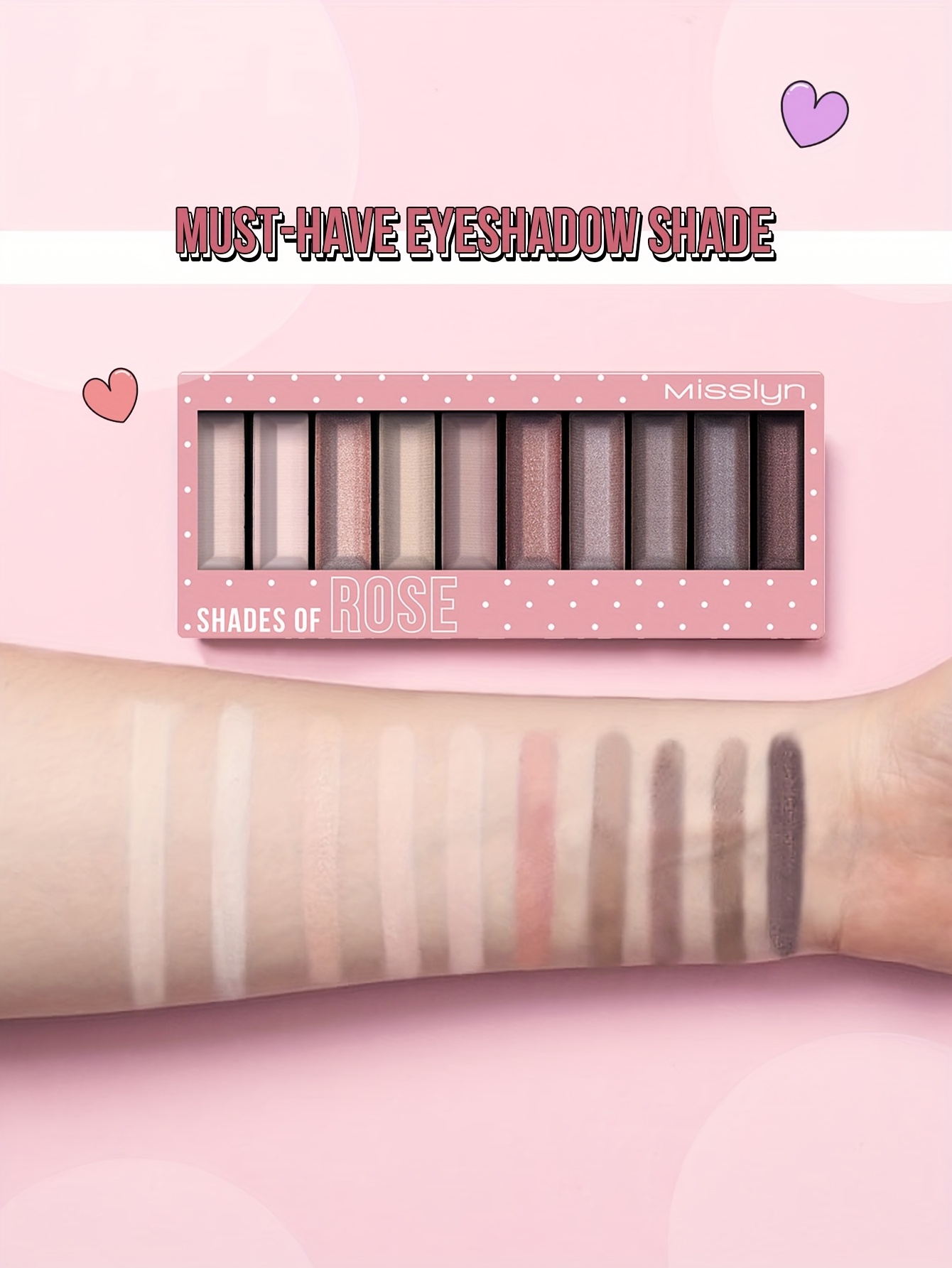All-in-One Paleta Sjenila s Pokretnim Sun Visorom - Mat i Šljokasti Efekti, Nude Nijanse od Svijetlih do Tamnih (Bež, Braon, Roza, Siva, Crna), Dugotrajna Formula za Svakodnevne i Večernje Makeup Izglede - Organizator i Paleta u Jednom, Višenamjenski Alat za Šminkanje, Elegantno Pakiranje, Lagana Primjena