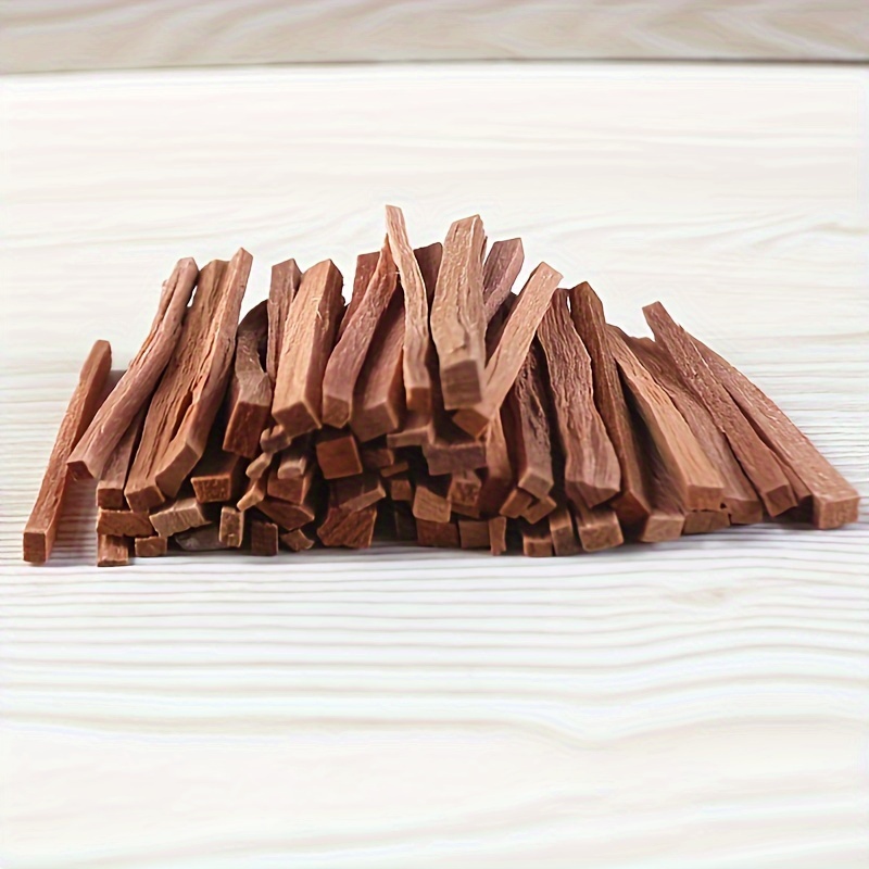 

50g Natural Sandalwood Incense Sticks - Material, No Feathers, Ideal For Home Decor &