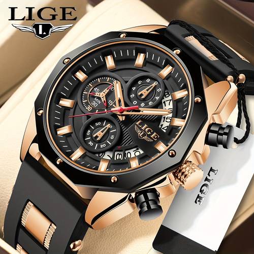 stylish and trendy quartz watch with stopwatch and date features multi functional sports