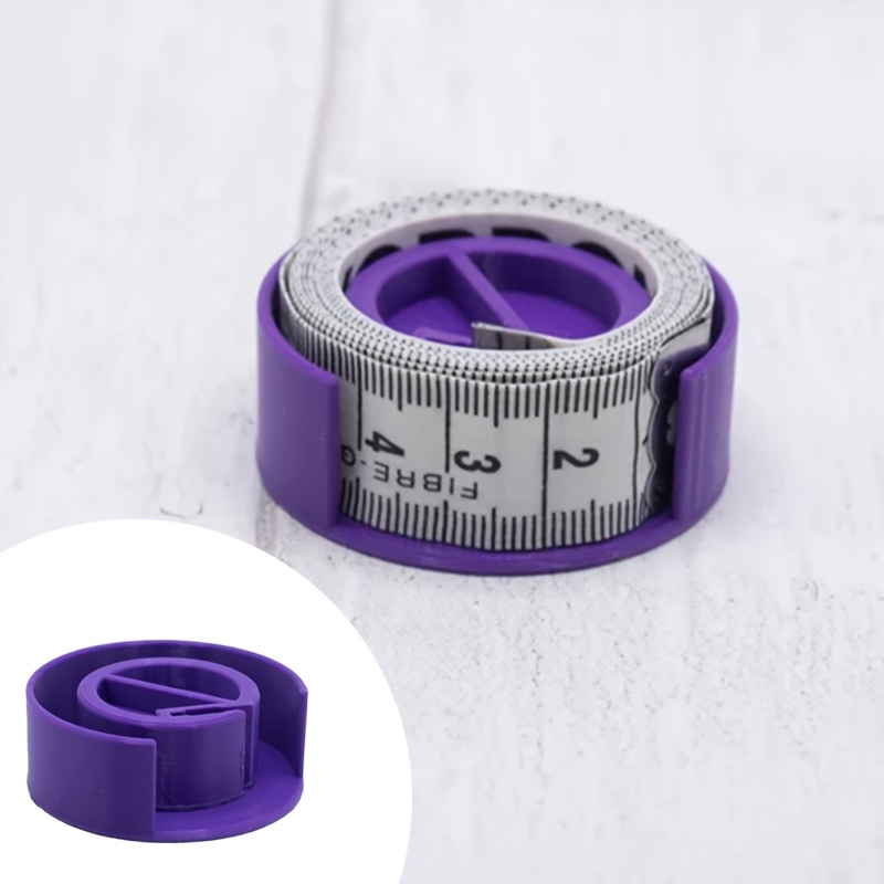 1pc purple plastic sewing   holder measuring tape storage box organizer for   and protection ideal for everyday sewing and craft projects sewing storage