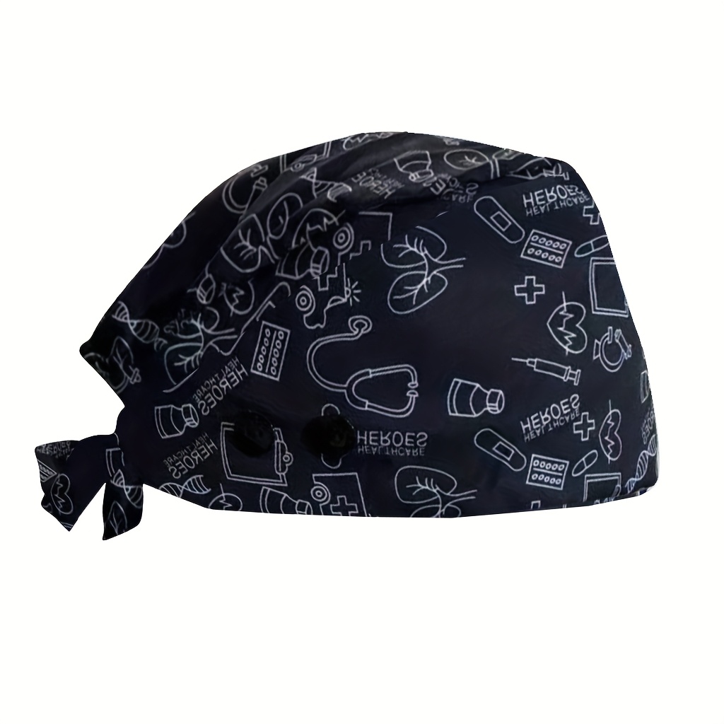 Unisex Loose-fit Cap, Smooth Polyester Polypropylene Printed Thin Fabric, Random Cut, New Style Work Hat