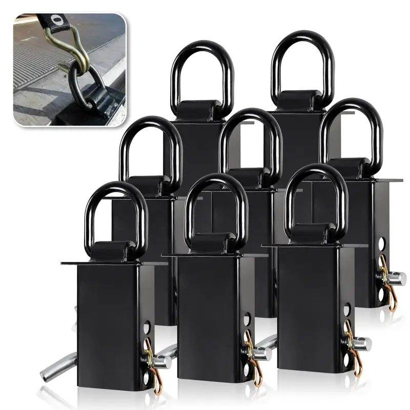 Stake Pocket D Rings 4Pcs 18000lbs Heavy Duty 4Pcs Stake Pocket D Rings Stake Pocket D Rings 4Pcs 18000lbs Heavy Duty 4Pcs Stake Pocket D Rings