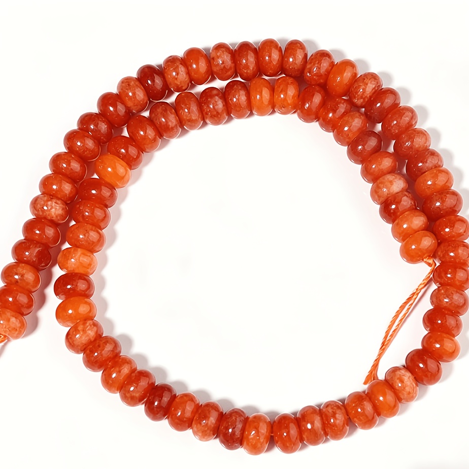 TEMU Perline naturale stile boh矇mien 8X5Mm, 75 pezzi di perline distanziatrici sfuse per di gioielli e perline delicate, adatte a progetti di