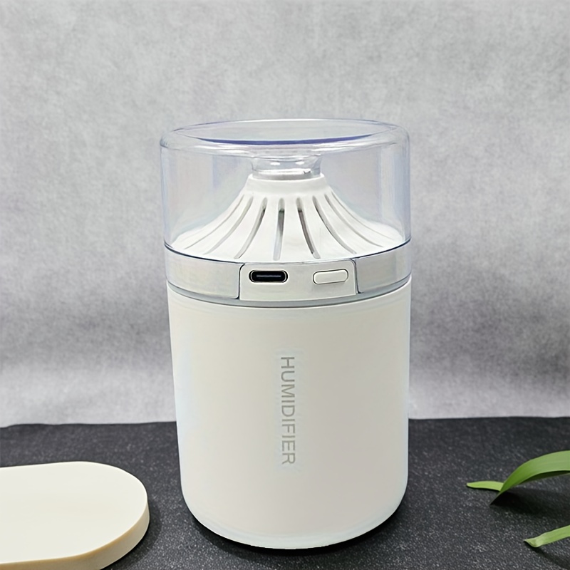 TEMU Humidificador USB Mini Portátil Compacto con de Colores, Silencioso, Gran Volumen de Niebla, para Hogar, Dormitorio, Escritorio, Oficina, Coche,