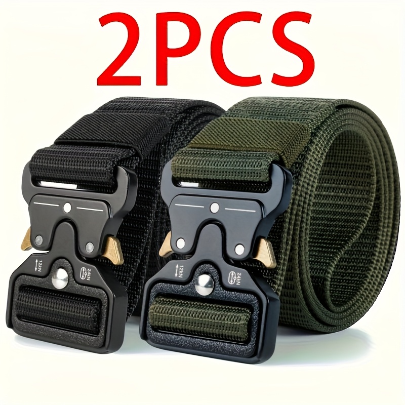 TEMU 's Casual Belts, Casual Belts, Sports Belts, Work Hiking Rigging Belts, Suitable For Cycling, Golf, And Other Activities, Suitable For Daily