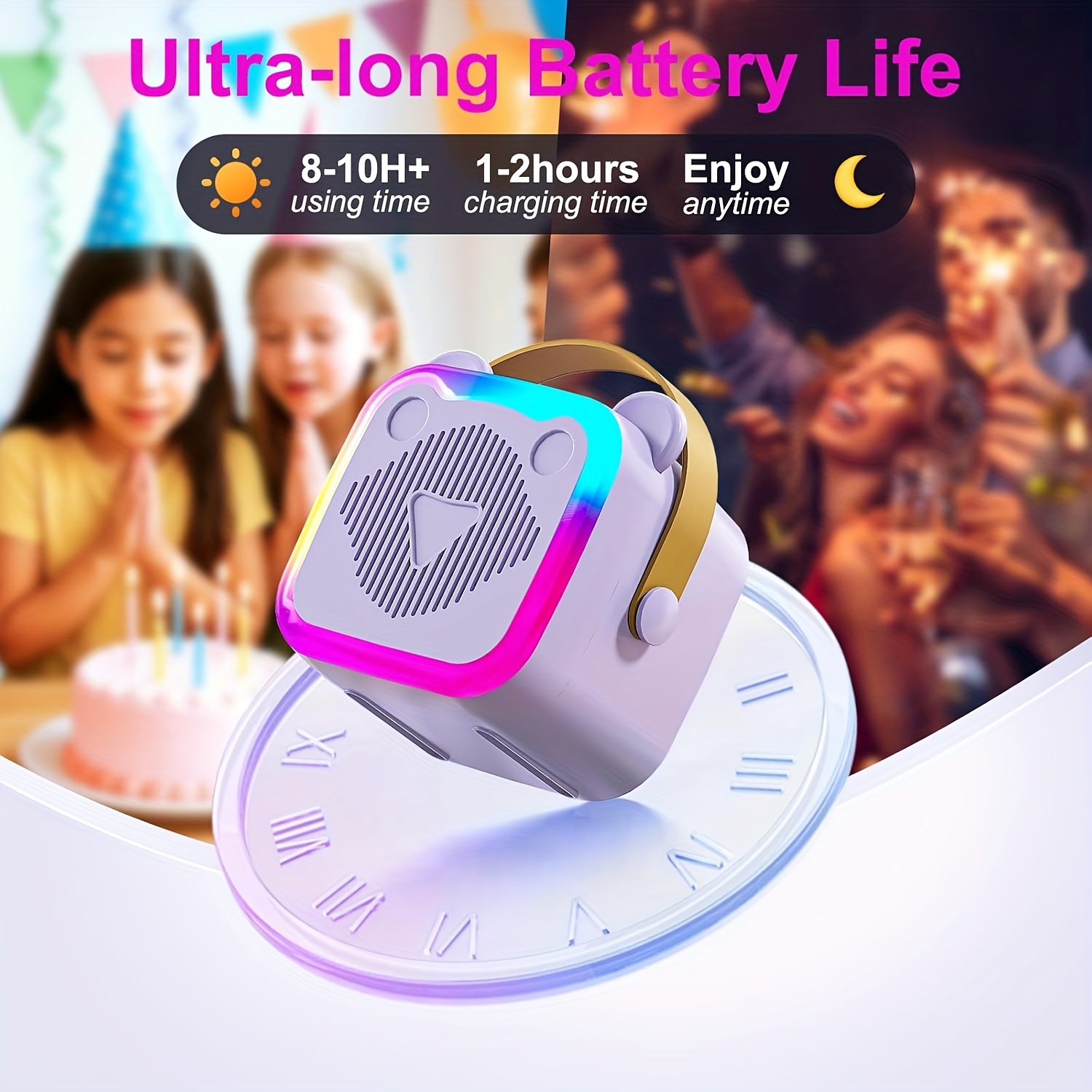 Mini Cat Ear draagbare karaokemachine