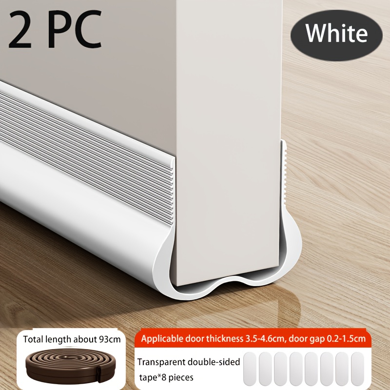 TEMU Self-adhesive Door Seal Strip, Windshield Strip, Door Seam Self-adhesive Soundproofing Tape, Noise Reduction Door Seam Bottom Protection Strip