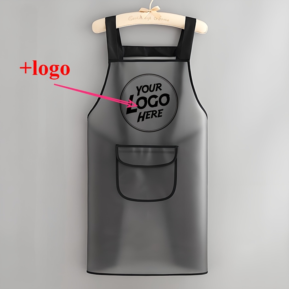 TEMU Customizable Tpu Apron With Large Pockets, Ideal For Cooking, Baking, And Gardening - Perfect Gift For Halloween And Christmas, Personalized