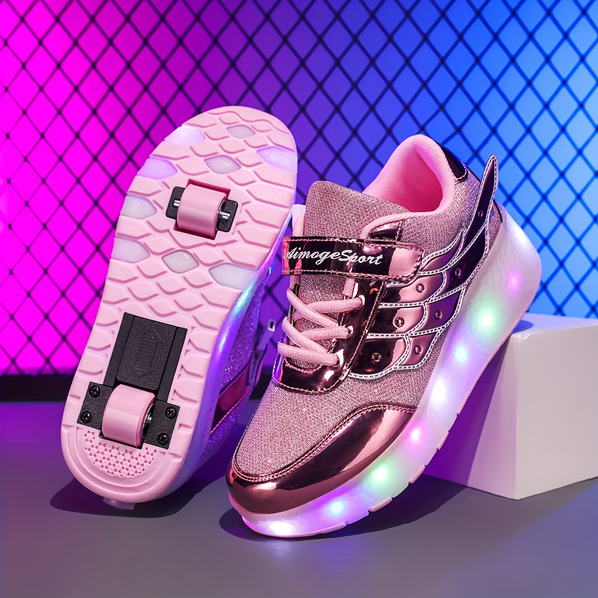 Shoes With Wheels sold on Temu United States