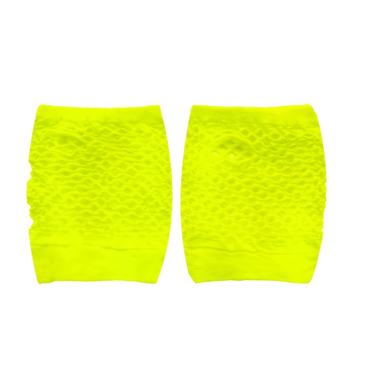 TEMU D 1 par de guantes de red, 80s guantes de malla de los 80, guantes cortos sin dedos de red neón para mujer, accesorios de disfraz para fiestas
