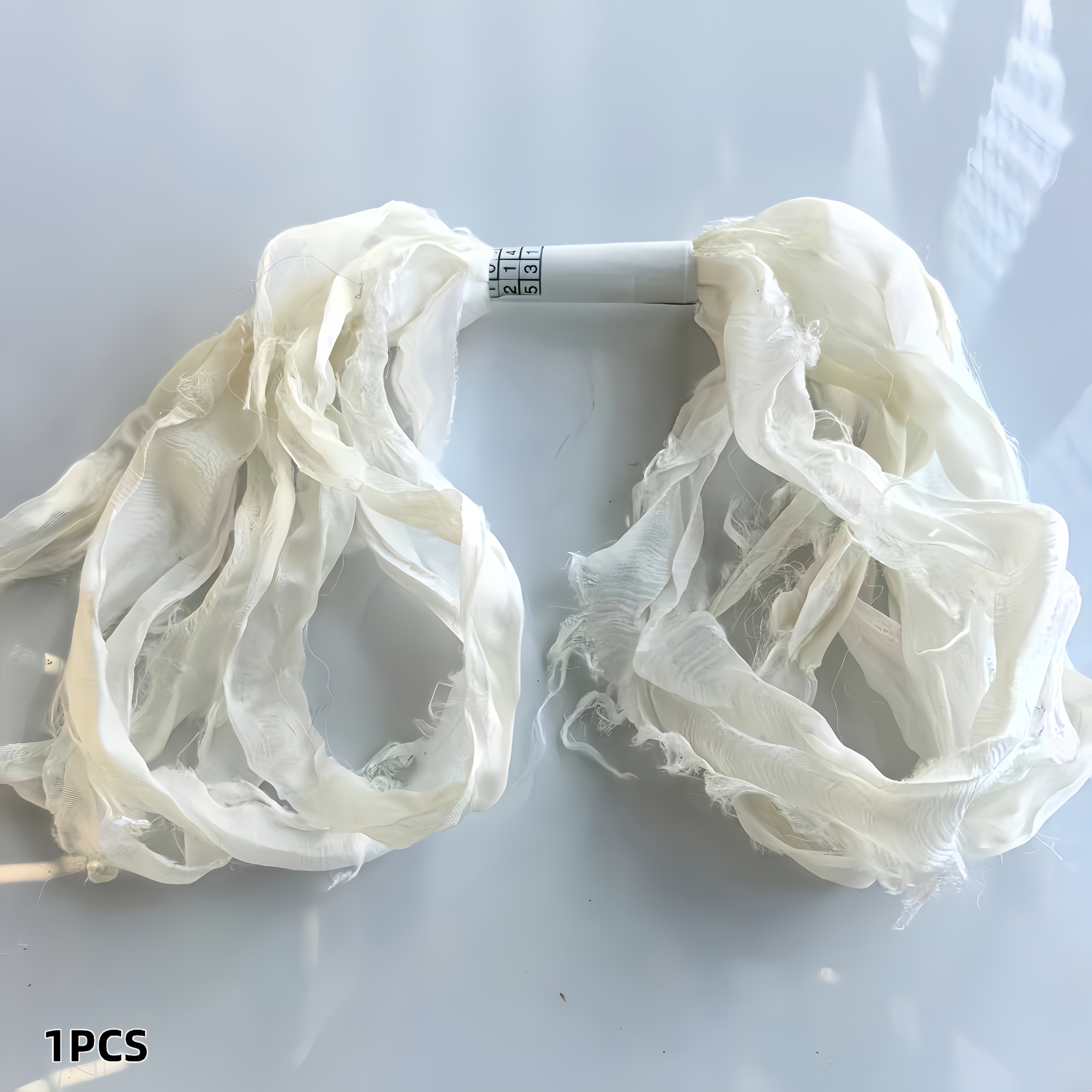 TEMU Bandes de soie de déchirées à teintes à naturelle du Népal - soie népalaise déchirée à adaptée pour le bricolage, floral, de cadeaux, et