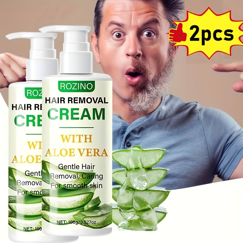 50g aloe vera hair removal cream for spring and removal care, skin, easy  hair removal, lip hair removal, leg hair removal, armpit hair removal, and  cleaner | Check Out Today's Deals Now |