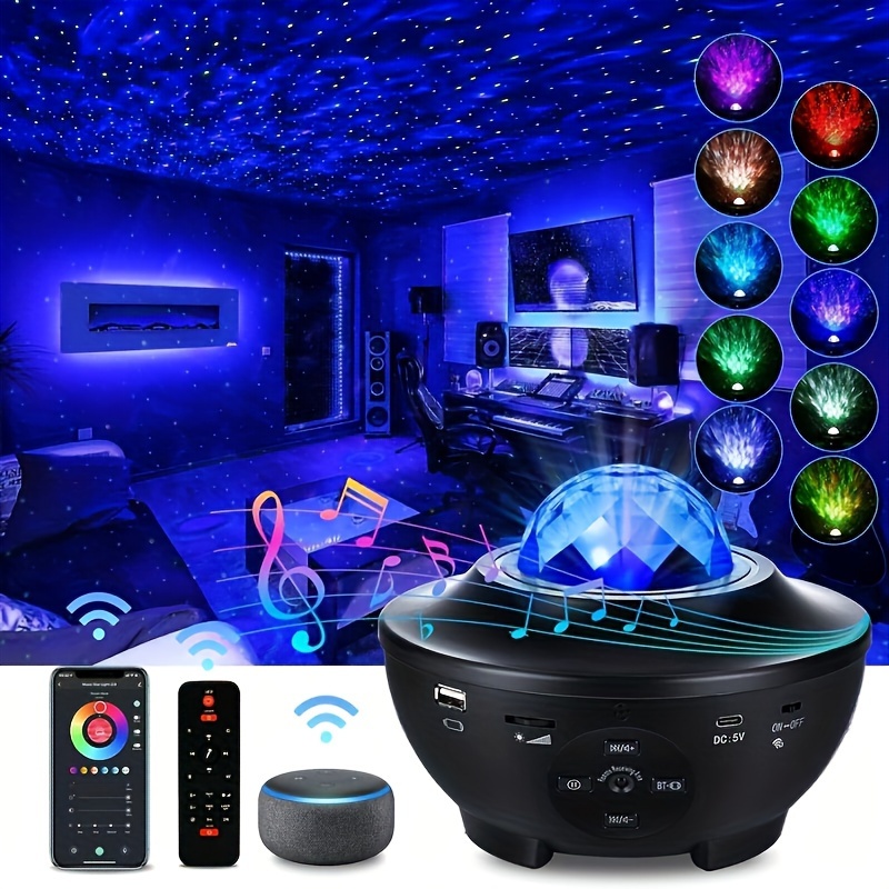 Star Projector Rossetta Galaxy Projector Bedroom Wireless - Temu Oman