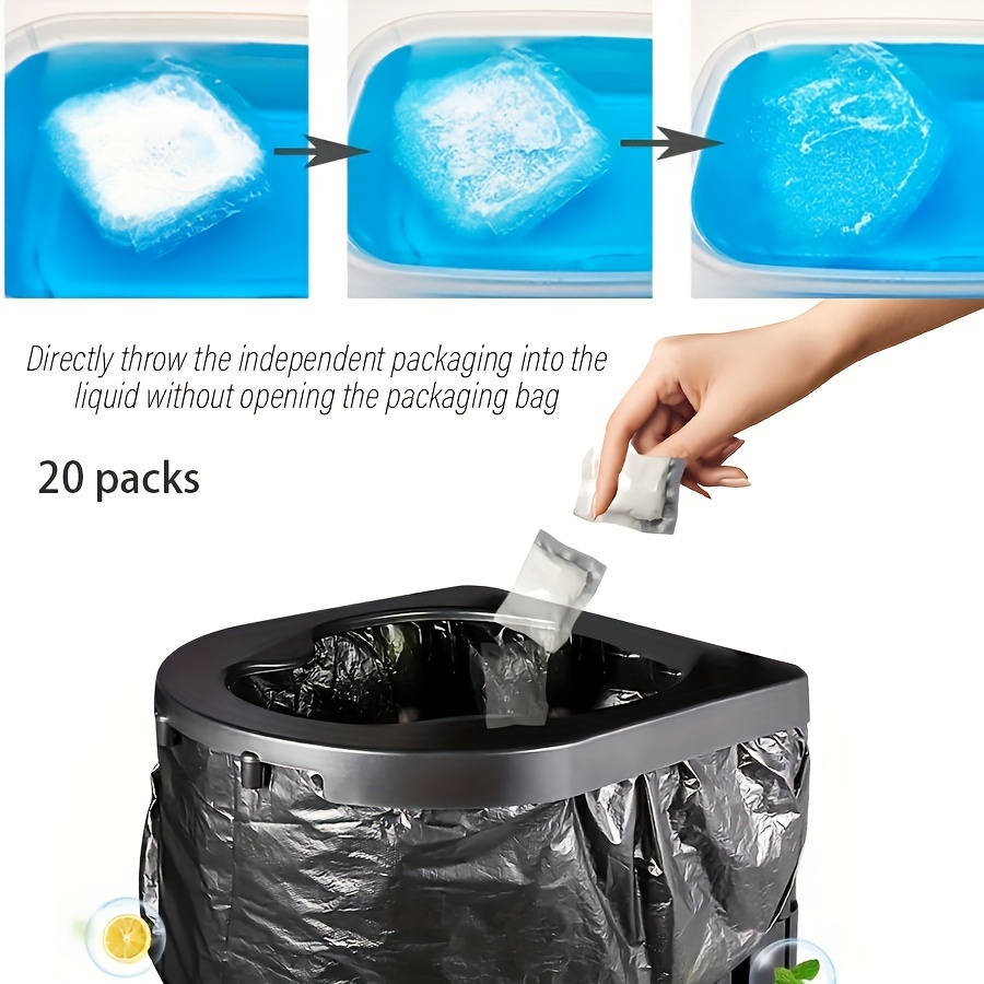 

20pcs Portable Gel - , , And On For Camping & - , -saving, And