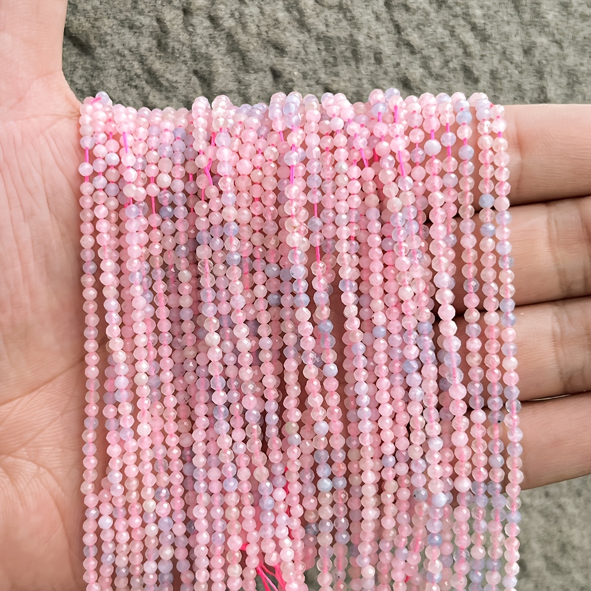 TEMU Natural Beads Suitable For Jewelry Making - Genuine Beads For Handmade Bracelets, Necklaces, | Beads For Diy Crafts, Gifts For , Natural Mineral