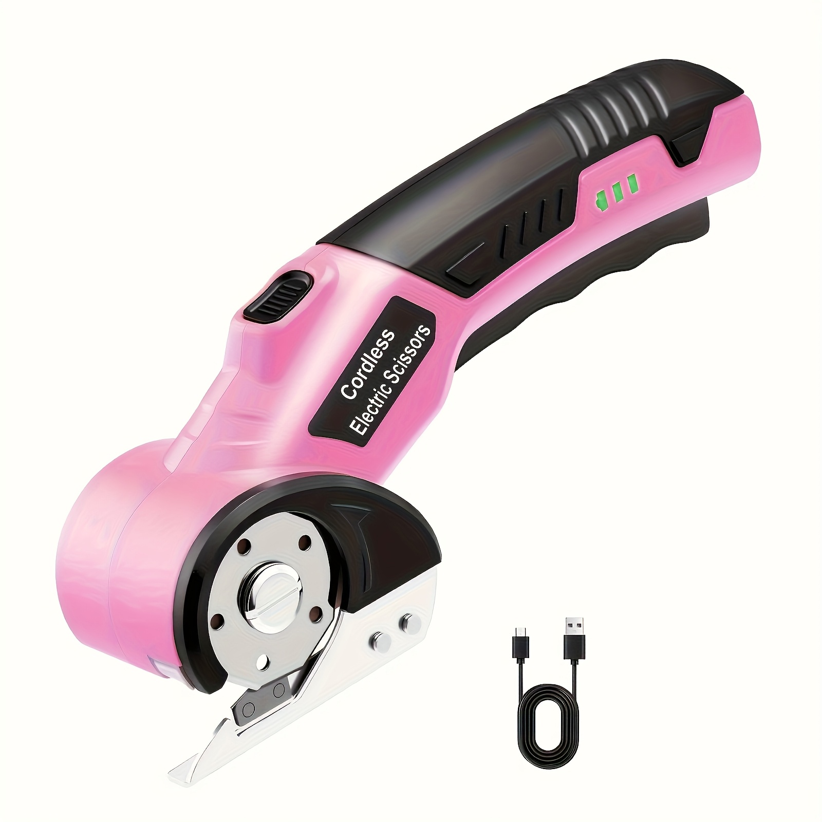 VLOXO Cordless Electric Scissors For Fabric With Safety Lock 4.2V...
