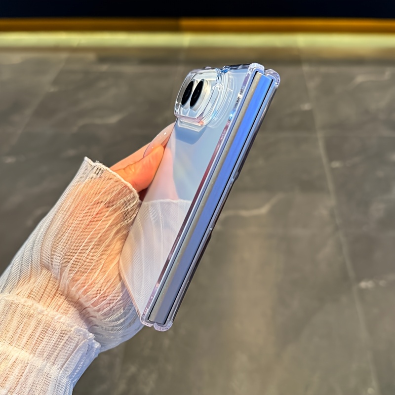 TEMU Phone Case: New 18 Fold Case, Wide Folding Screen, Ultra-thin And High-, Large Lens Hole, Four-corner Drop Protection, Simple And - For 18 Fold,