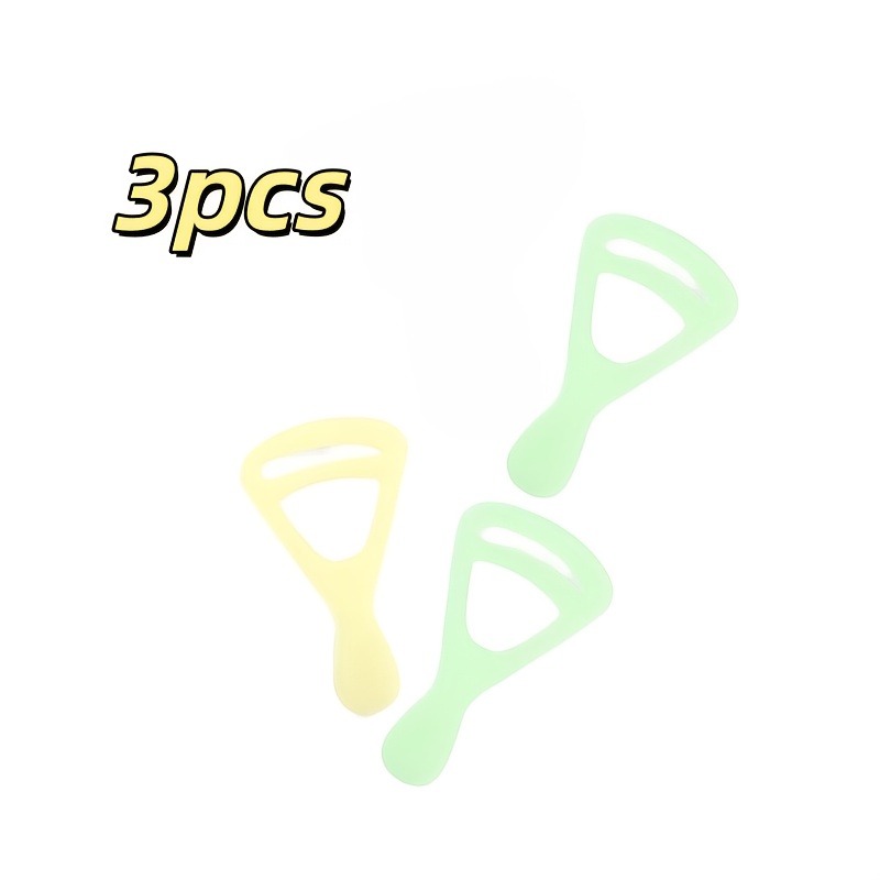 TEMU 3pcs Reusable Eyebrow Shaping Stencils, Beginner Friendly Eyebrow Drawing Trimming Templates, Random Color