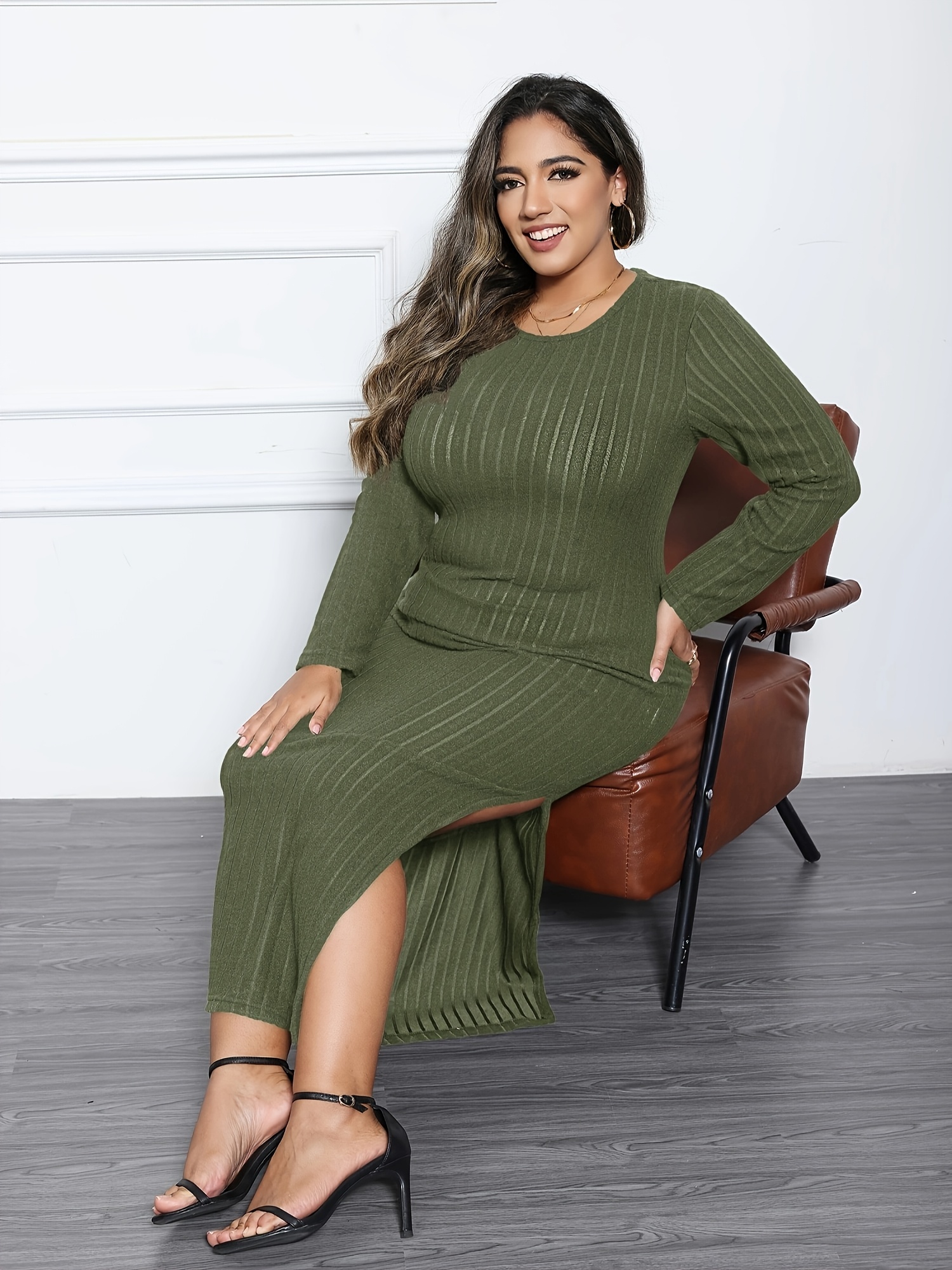 strapless open back dress One Shoulder Sequin Belted Dress