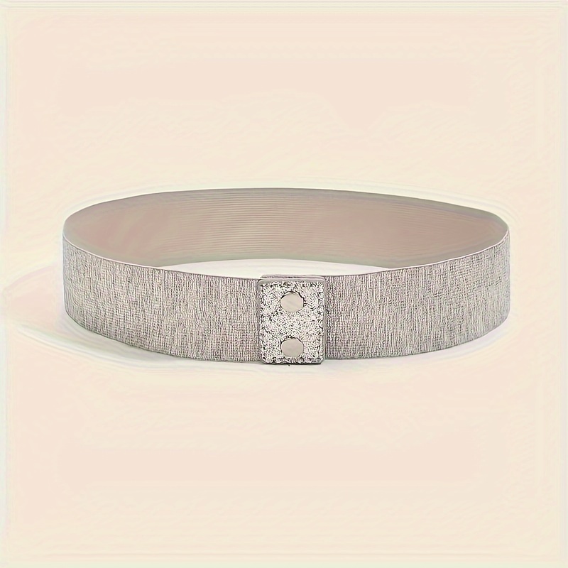 golden silvery glitter wide belts elegant solid color - Temu Morocco