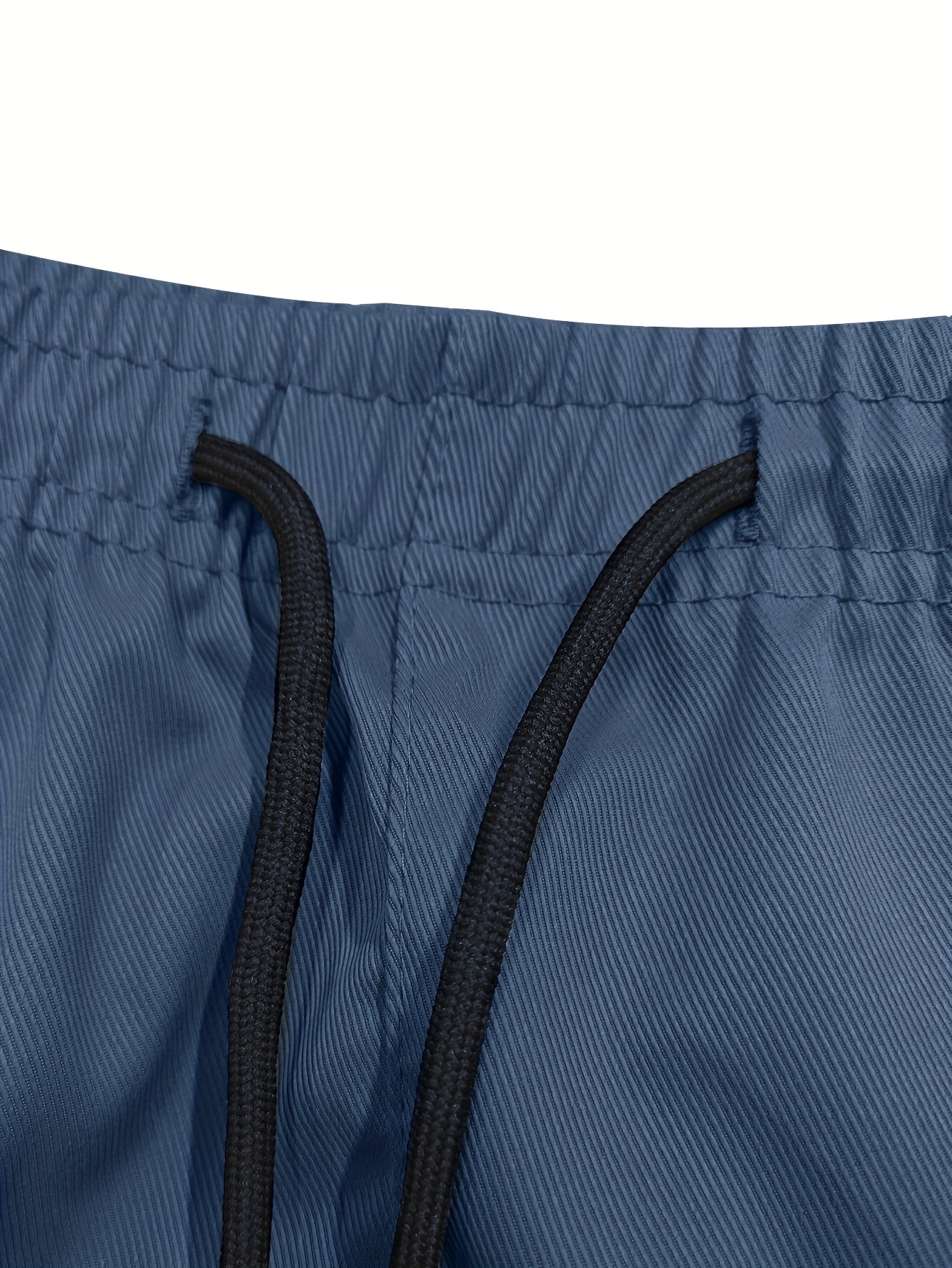 1pc New Fashion Workwear Shorts Men's Summer Thin Straight-Leg Casual Mid-Length Pants