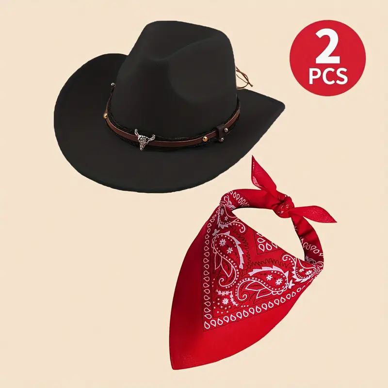 Chapeau de Cow-Boy à motifs de vache - Jour de Fête - Western - Top Thèmes Chapeau de Cow-Boy à motifs de vache - Jour de Fête - Western - Top Thèmes