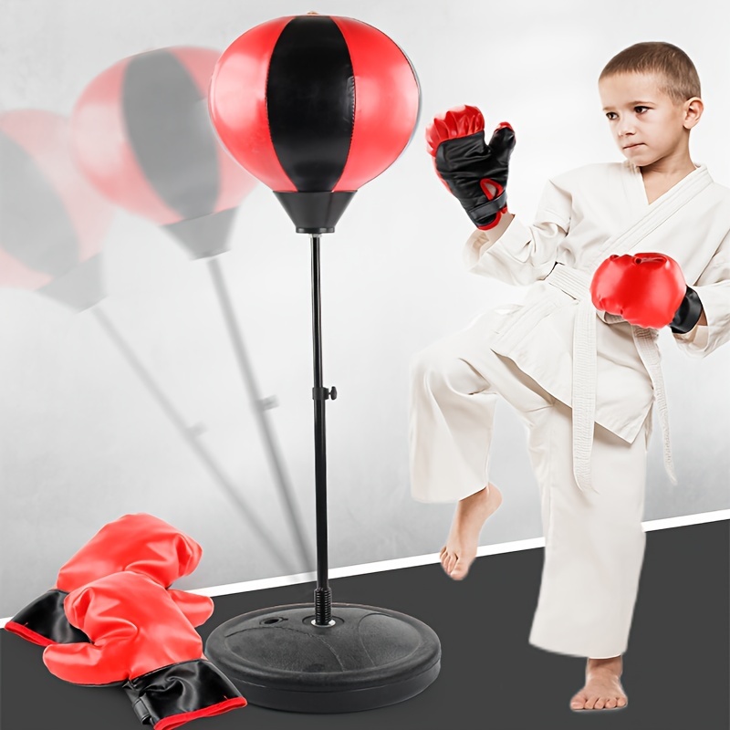 

Kids' 40.6" Boxing Set With Iron Stand - Perfect For Ages 3-8, Outdoor Sports & Fitness Gear