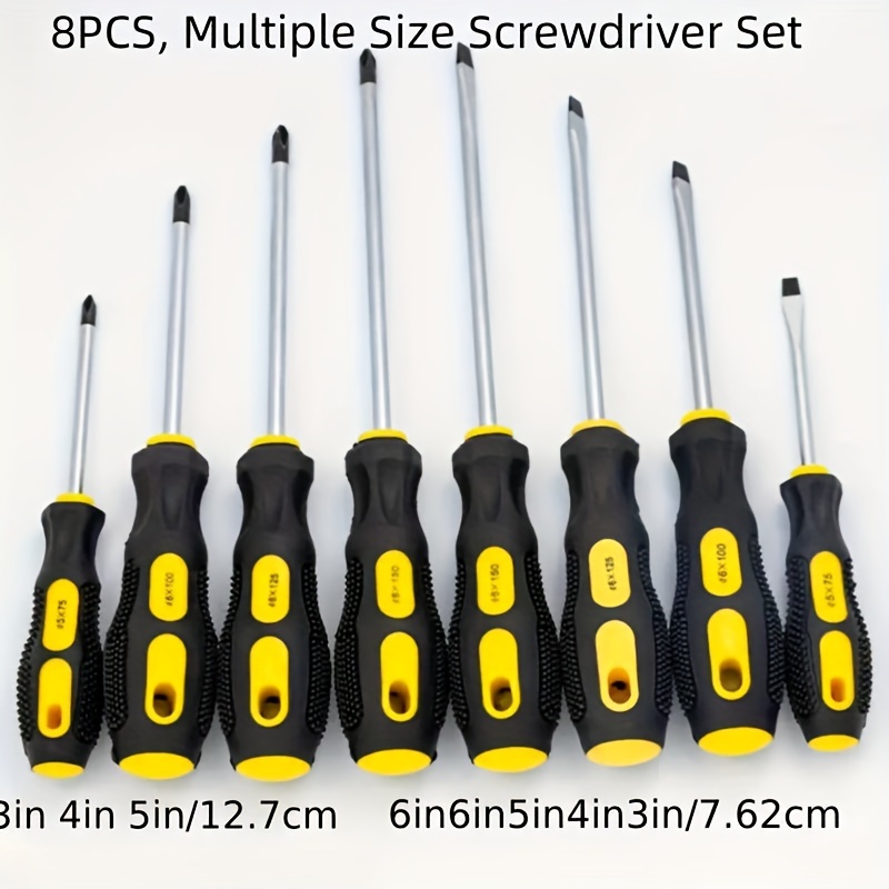 TEMU Magnetic Extended Screwdriver Screw Batch Combination Modified Cone Wrench Handle Extended Screwdriver