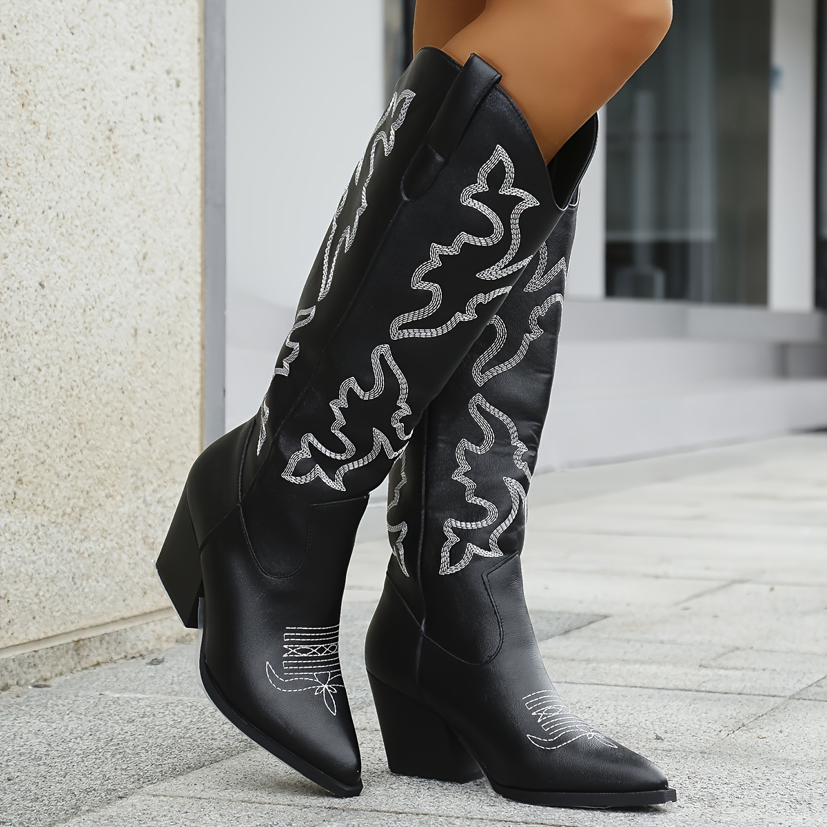 botas tobillo mujer vestido casual tacón Temu Uruguay