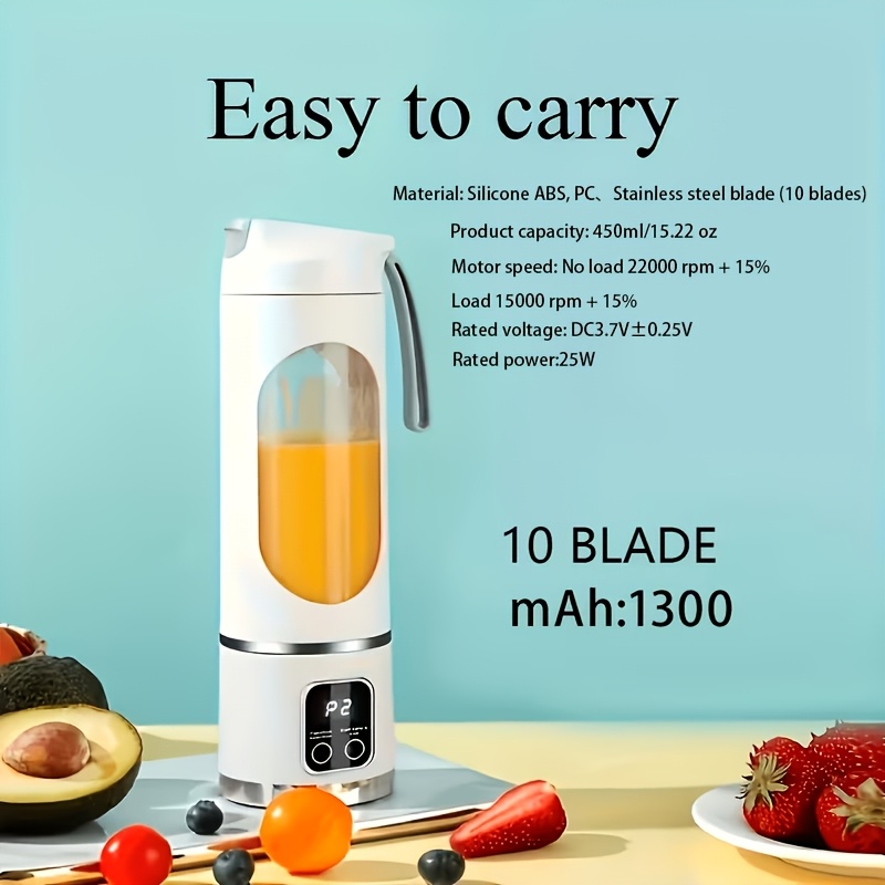 Portable USB-Rechargeable Blender & Juicer - Easy Clean, Perfect... product image 3