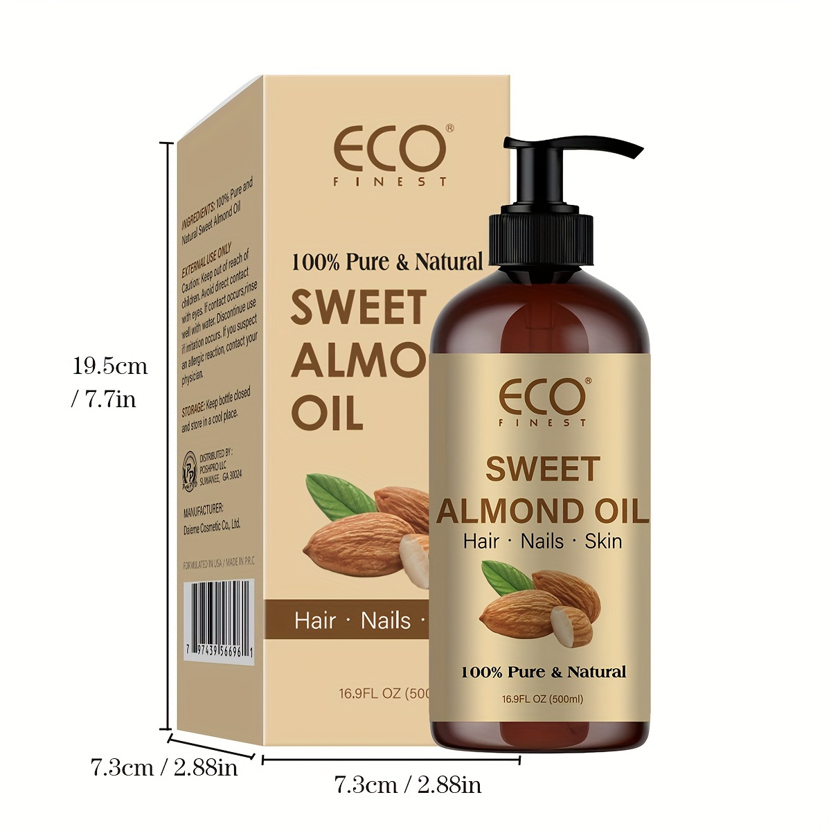 Mystic Moments  Sweet Almond Water Dispersible Massage Oil Blend 1 Litre  for Spa & Massage Therapy 