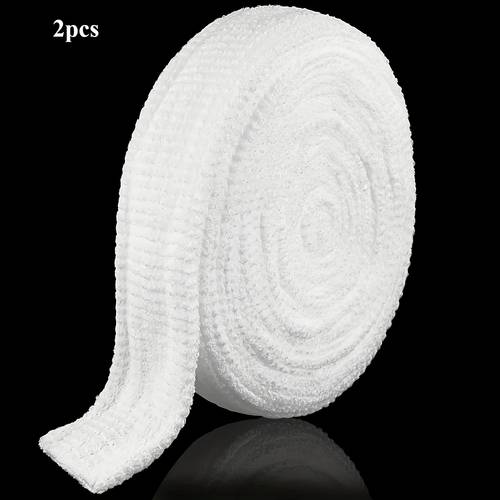2 rolls soft breathable elastic mesh bandage total length 400cm 157 48in ideal for fingers knees calves thighs multi purpose use suitable for halloween christmas easter womens day day sports bandage mesh design