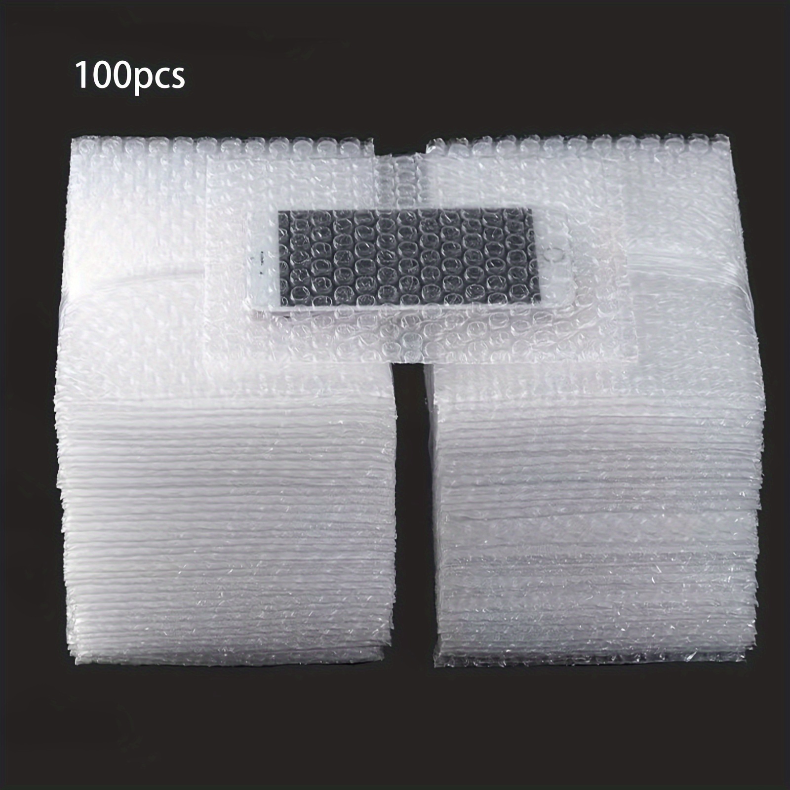 

100pcs Thickened Shockproof , Plastic Film Packaging, & Shipping , For