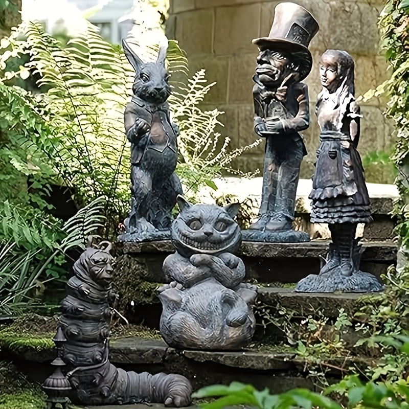 TEAMWILL Schildkröten-Figuren Set – 2 Stück, Harz, 7x5,6 Cm, Für Garten, Teich & Deko