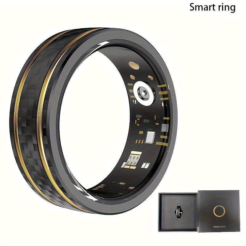 Upgraded Smart Ring W8 with Magnetic Charging - Fitness Tracker, Multi-mode, Long Battery Life, Unisex Design, Smartphone Compatible, Perfect Gift for Holidays and Special Occasions, Fashionable Fitness Tracker | Durable Smart Ring