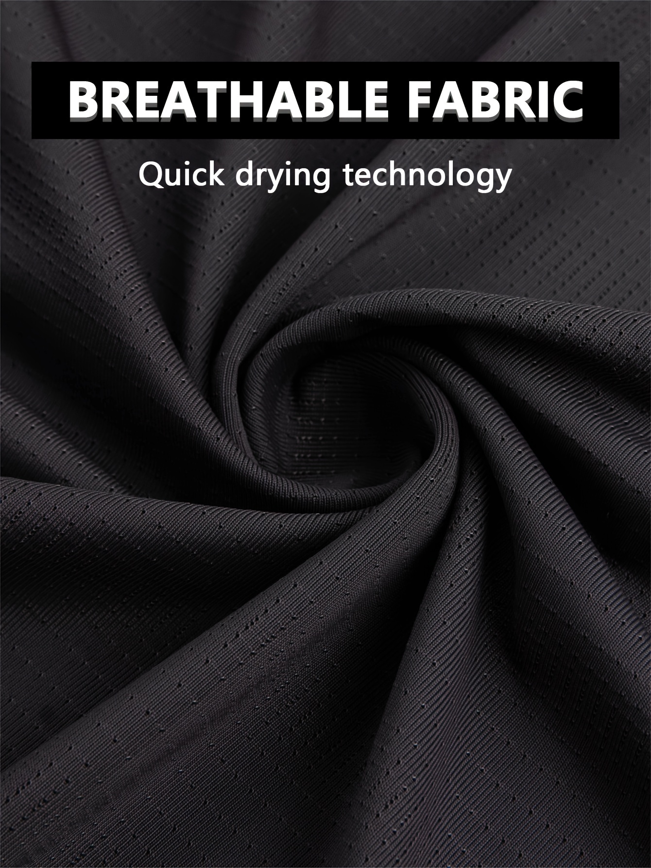 1pc Men'S 7? Ice Sliky Fiber Fabric T-Shirt - High Elasticity Quick-Dry Breathable Moisture-Wicking Fabric, Ice Shrink Quick-Dry Technology for Sports & Casual Wear, Regular Fit Crew Neck, Moisturewicking Shirt, Sleek Design, Highelasticity Fabric