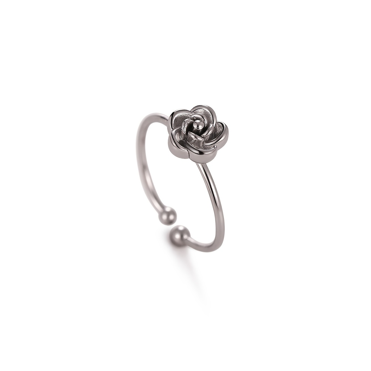TEMU Mini Anillo de , Anillo de Joyería de Boda de Delicado de Acero Inoxidable 304 304, Joyería Elegante y , para Adolescentes