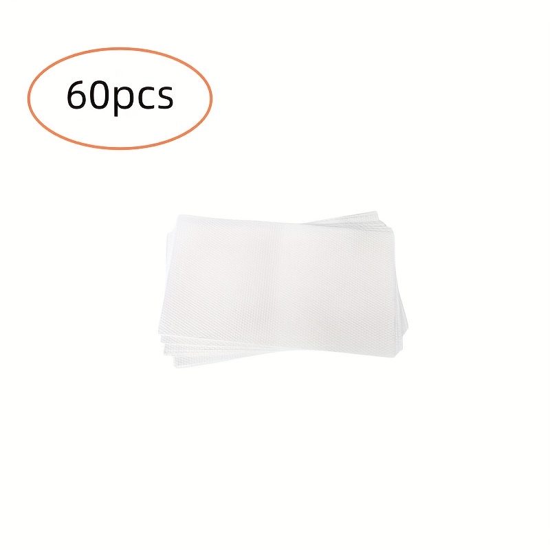 60pcs Bedside Toilet Bucket With Absorbent Pad, Toilet Pad With Absorbent Function, Adult Toilet Pad, Portable Sanitary Bag And Toilet Pad